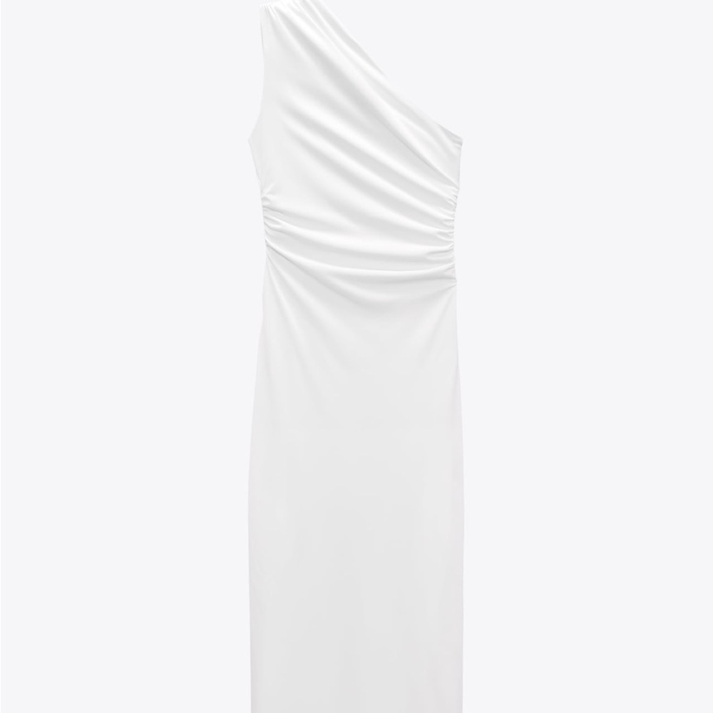 New Assymetric midi dress